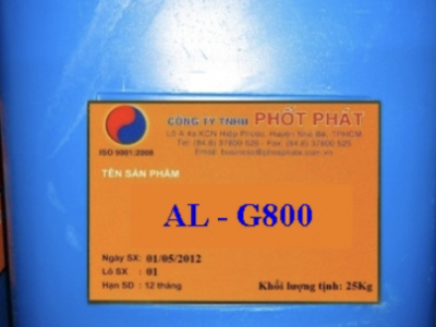 ​  HÓA CHẤT THỤ ĐỘNG XANH RÊU  (AL – G800)
